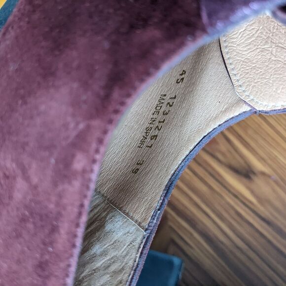GADEA By Lodi new gel burgundy suede mocassins loafers size 39 @S7 - Picture 10 of 15